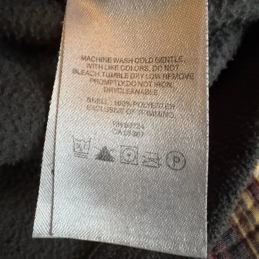 Columbia Jacket‎ Men's Gray Full Zip Long Sleeve Fleece Sz XL